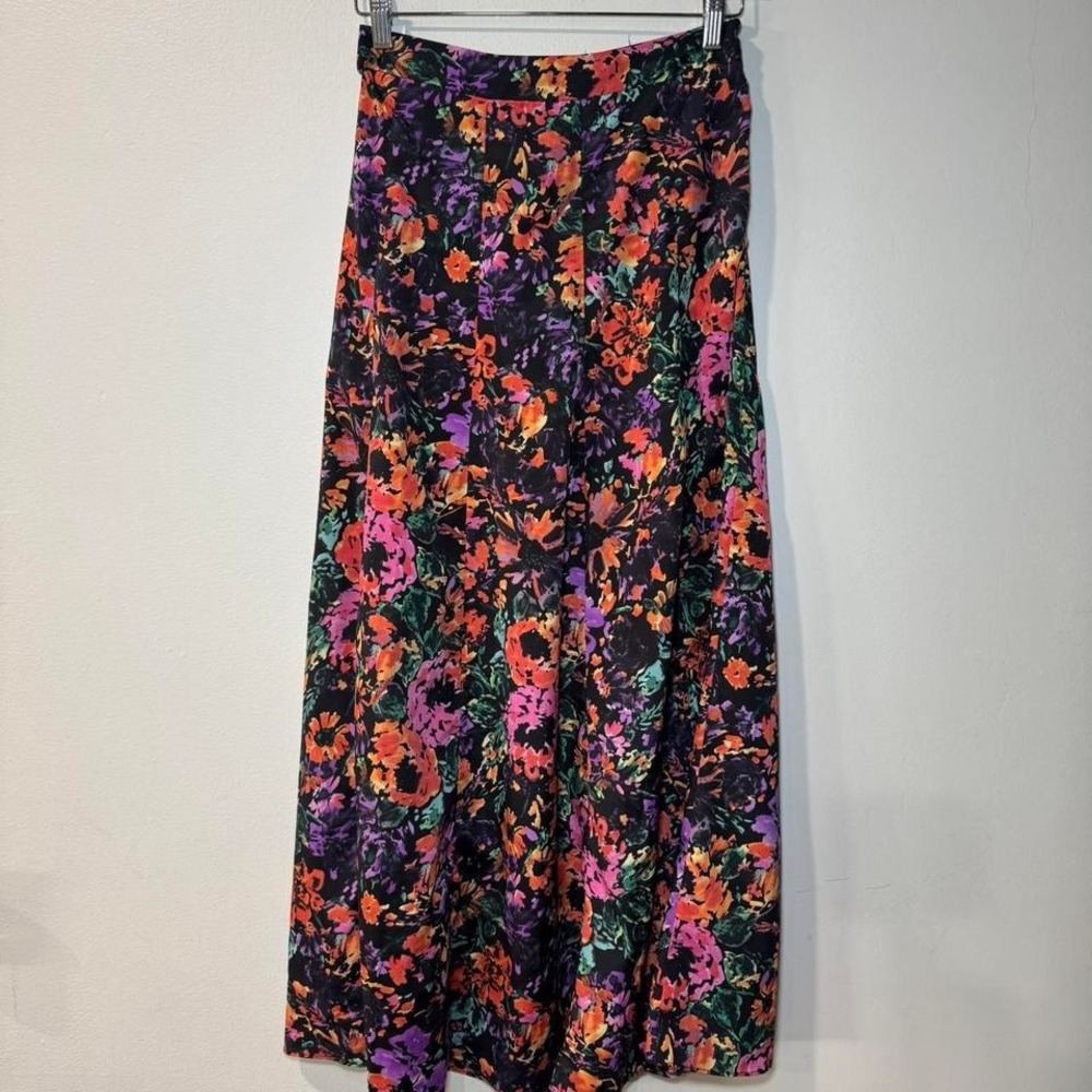 SHOW ME YOUR MUMU BOHO WOMEN PRINCESS ARIEL SKIRT LONG FLOW Fuchsia L